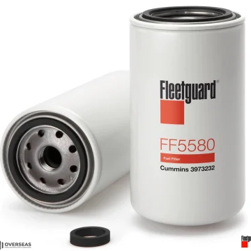 Fleetguard FF5580 Fuel Filter, Spin-On, Stratapore
