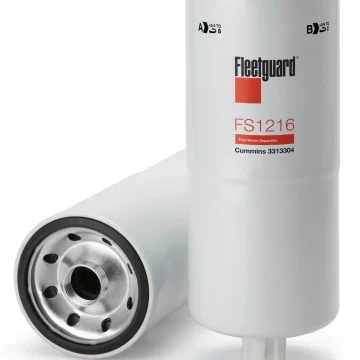 Fleetguard FS1216 Fuel/Water Separator, Spin-On