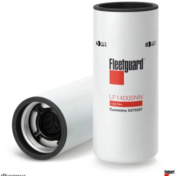 Fleetguard LF14005NN Lube Filter, Spin-On, NanoNet
